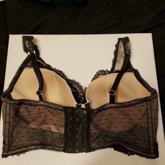 Black lace bra - Picture 2 of 5